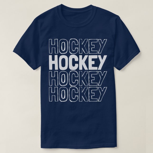 Hockey T Shirt (Design framsida)