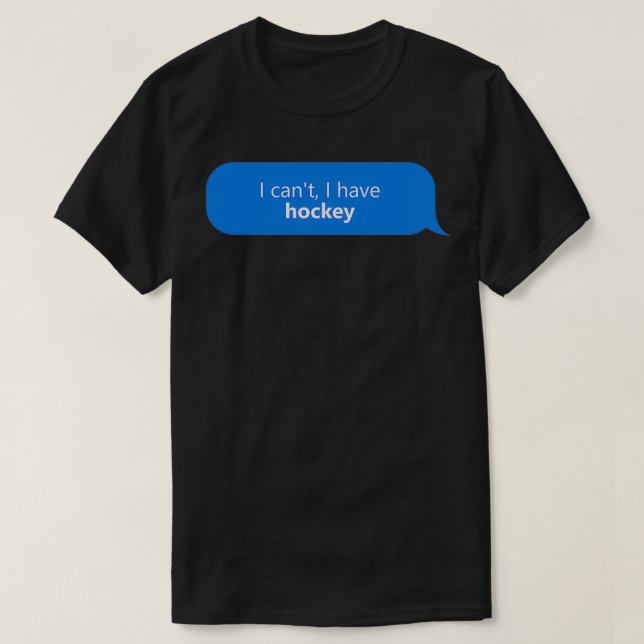 Hockey T Shirt (Design framsida)