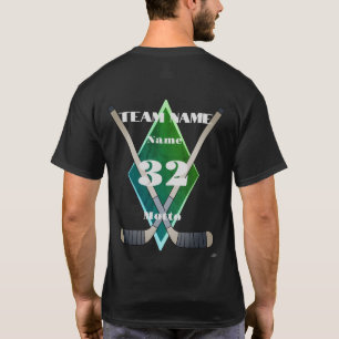 Hockey T-shirt-Personlig HAMbyWG T Shirt