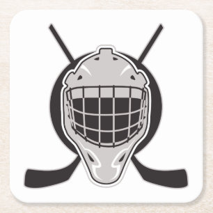 Hockey Underlägg Papper Kvadrat