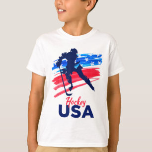Hockey Usa Stöd Teamet Tröja Usa Ishockey L