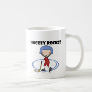 Hockey vaggar T-tröja och gåvor Kaffemugg