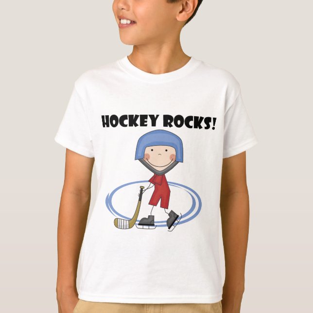 Hockey vaggar T-tröja och gåvor Tee Shirt (Framsida)