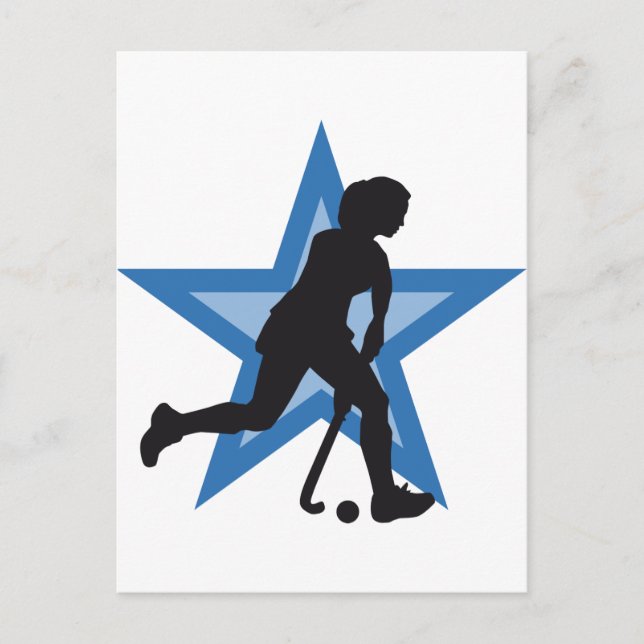 hockey vykort (Framsida)