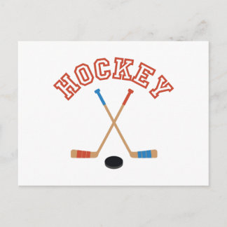Hockey Vykort