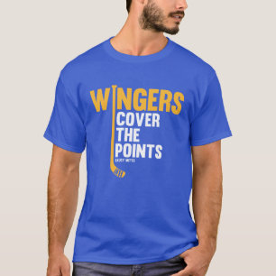 Hockey Wingers täcker punkterna T-shirt