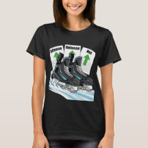 Hockeyåkare med resultatkort - T-shirts & Sweaters