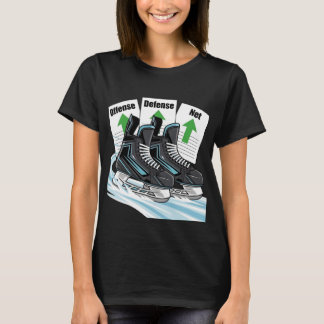 Hockeyåkare med resultatkort - T-shirts & Sweaters