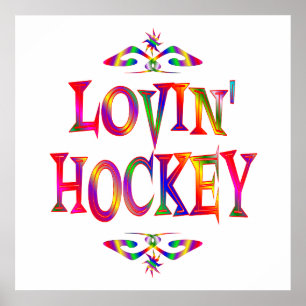 Hockeyälskare Poster
