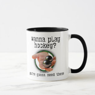 Hockeybollar Mugg