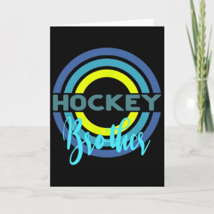 Hockeybror med moderna hockeykretsar kort
