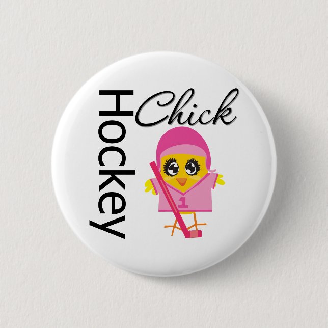 Hockeychick Knapp (Framsida)