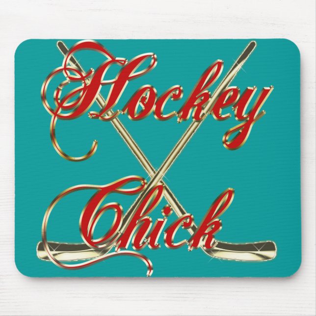 Hockeychick Mousepad Musmatta (Framsidan)