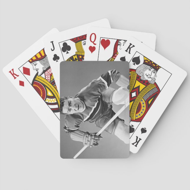 HockeyDefenseman Casinokort (Baksidan)