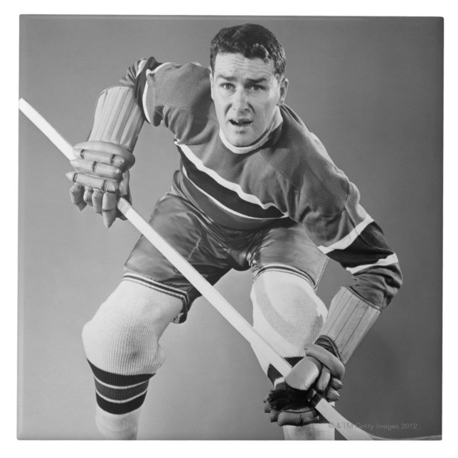 HockeyDefenseman Kakelplatta (Framsidan)