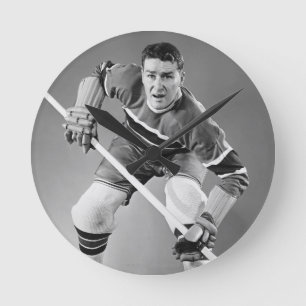 HockeyDefenseman Rund Klocka