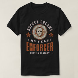 Hockeydrömmar No Fear Enforcer-apparel Skridsko Fa T Shirt