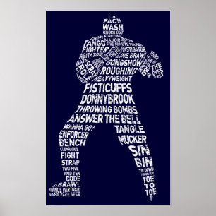 HockeyEnforceraffisch Poster