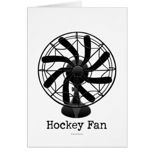 Hockeyfläkt (#2) hälsningskort