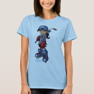 Hockeyflickabebis - docka tee