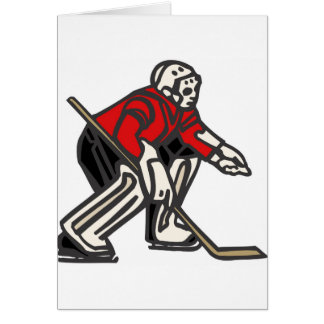 HockeyGoalie Hälsningskort