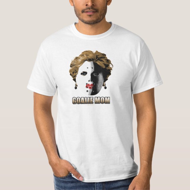 HockeyGoaliemamma T Shirt (Framsida)