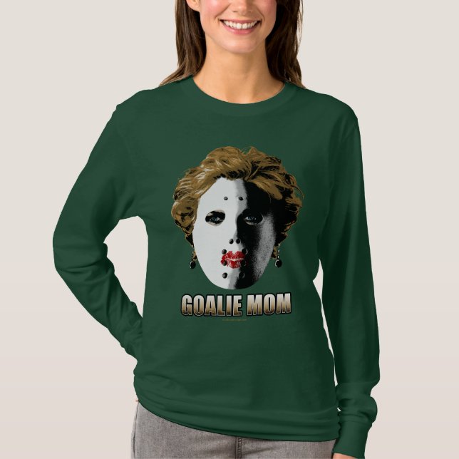 HockeyGoaliemamma Tee Shirt (Framsida)