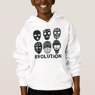 Hockeygoalien maskerar evolution tee