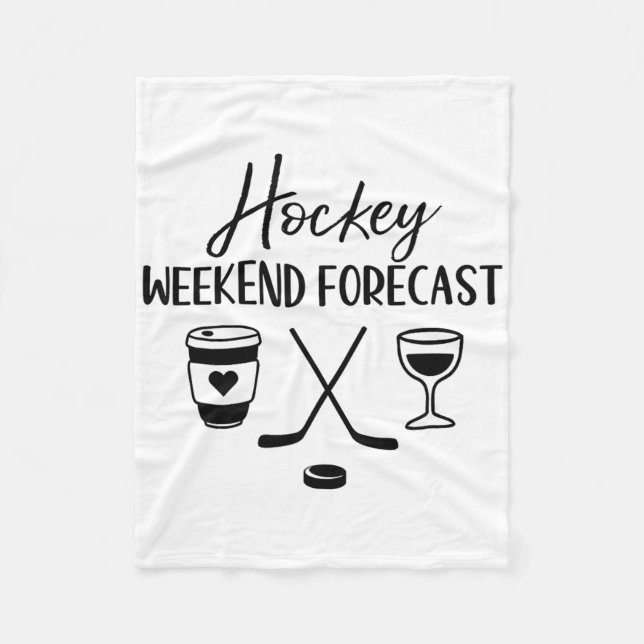 Hockeyhelgens prognos _1  fleecefilt (Framsidan)