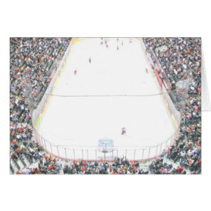 HOCKEYISBANA HÄLSNINGSKORT