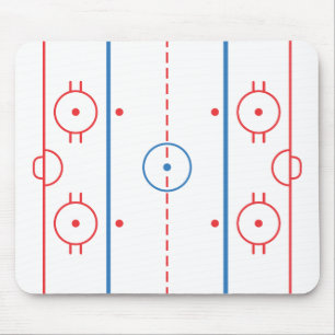 Hockeyisbana Mousepad Musmatta