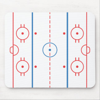 Hockeyisbana Mousepad Musmatta