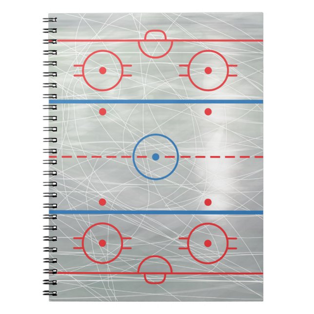 Hockeyisbanais Anteckningsbok (Framsidan)