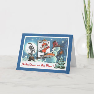 Hockeyjulkort Helgkort