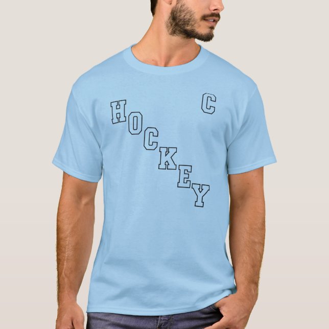 HockeykaptenT-tröja T-shirt (Framsida)