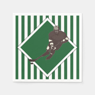 Hockeylag Green Pappersservett