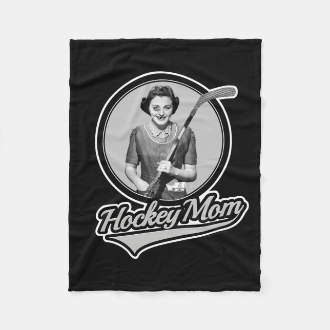 Hockeymamma Fleecefilt (Framsidan)