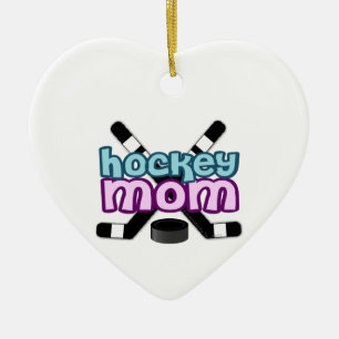 Hockeymamma Julgransprydnad Keramik