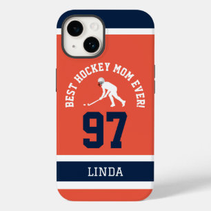 Hockeymamma Tröja Nummer Telefonfodral