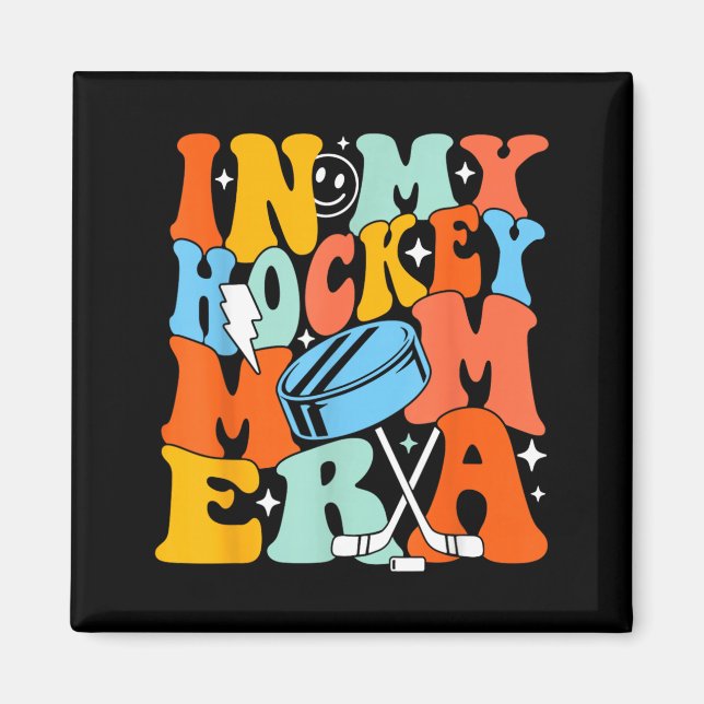 Hockeymamma Vibbar Magnet (Framsidan)