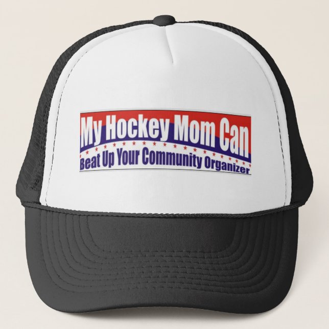 Hockeymamma vs. gemenskaporganisatör truckerkeps (Framsida)