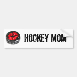 Hockeymammabildekal Bildekal