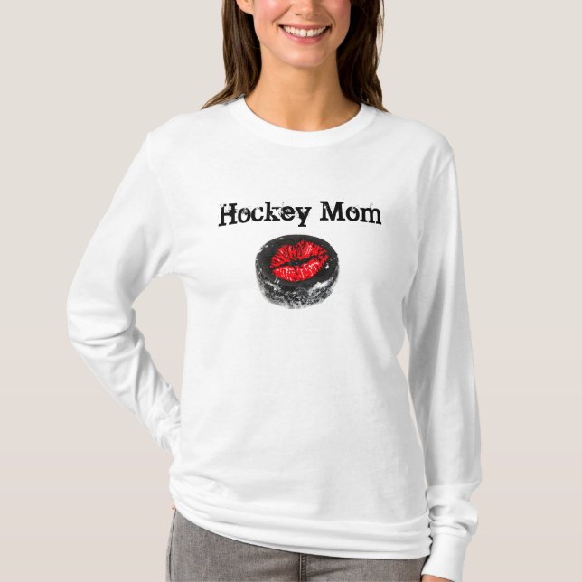 HockeymammaHoodie Tee (Framsida)