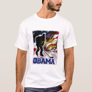 Hockeymamman för Barack Obama, röstar 2008 val T-shirt