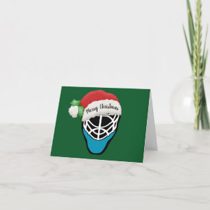 Hockeymaskdesign Viklad Grattiskort Kort