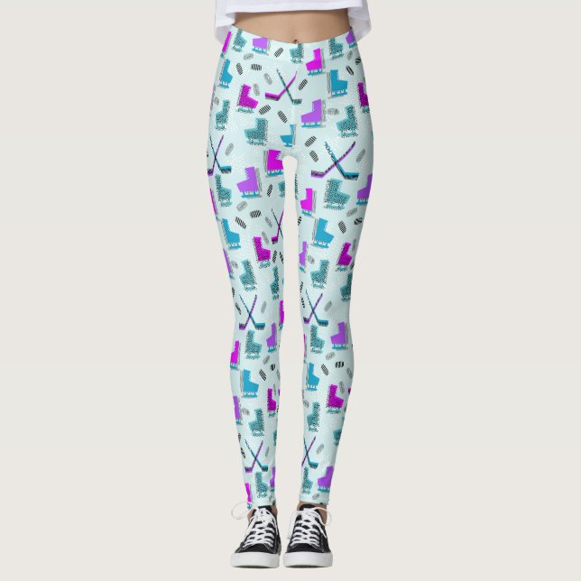 HockeyMemphis stil Leggings (Framsida)