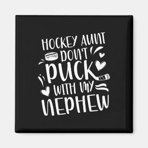Hockeymoster till en hockeyspelare Rolig hockeymos Magnet