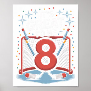 Hockeynät och klubbor Det är jättebra att vara 8 Poster