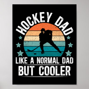 Hockeypappa Definition Ishockeyspelare Pappa Hocke Poster