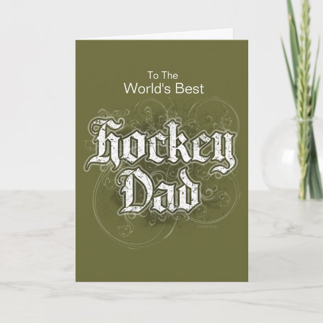 Hockeypappa Kort (Framsida)